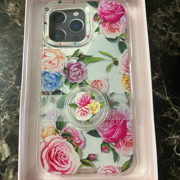 NWOT PopSocket Flowers 🌸 case - Picture 1 of 4